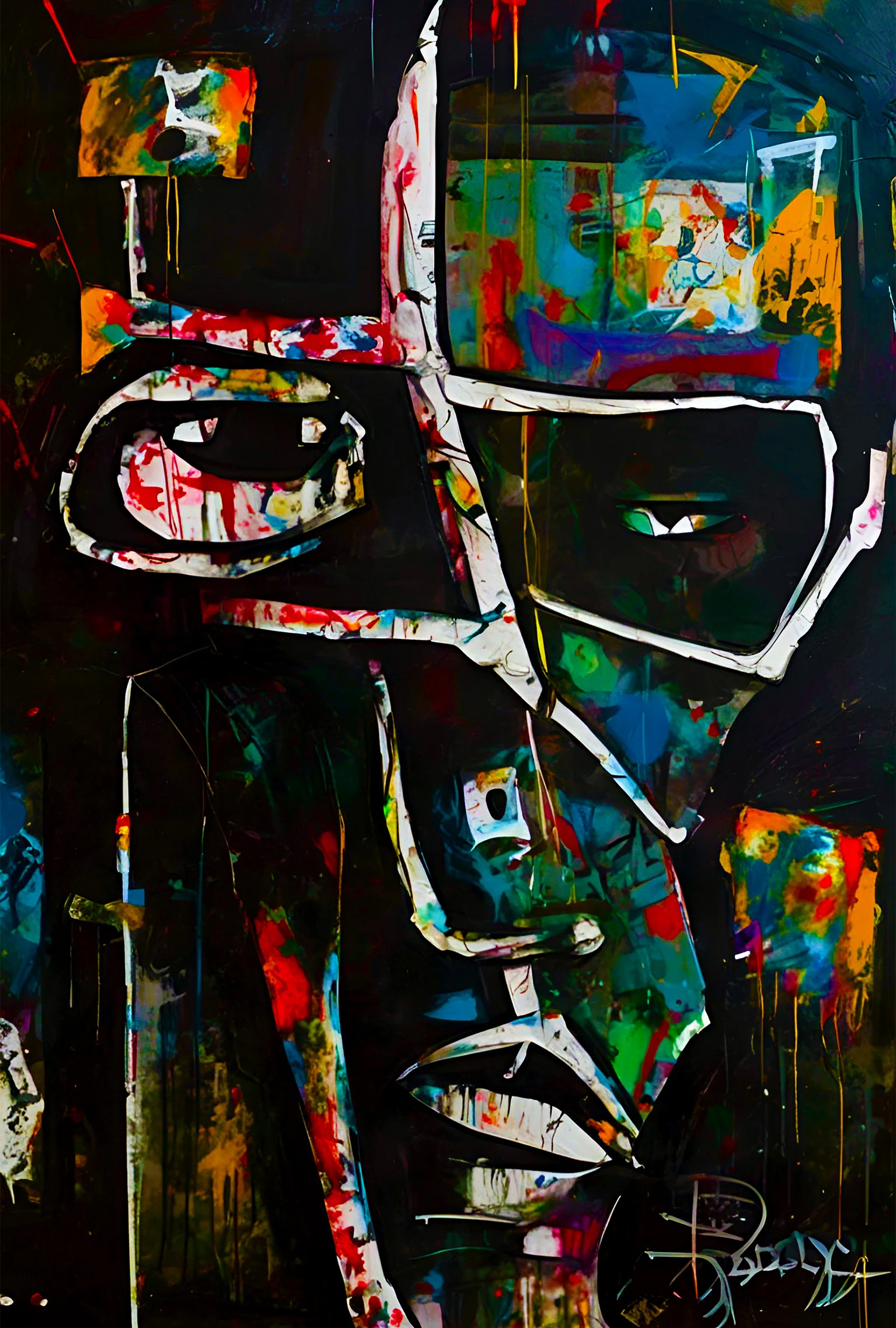 Abstract portret