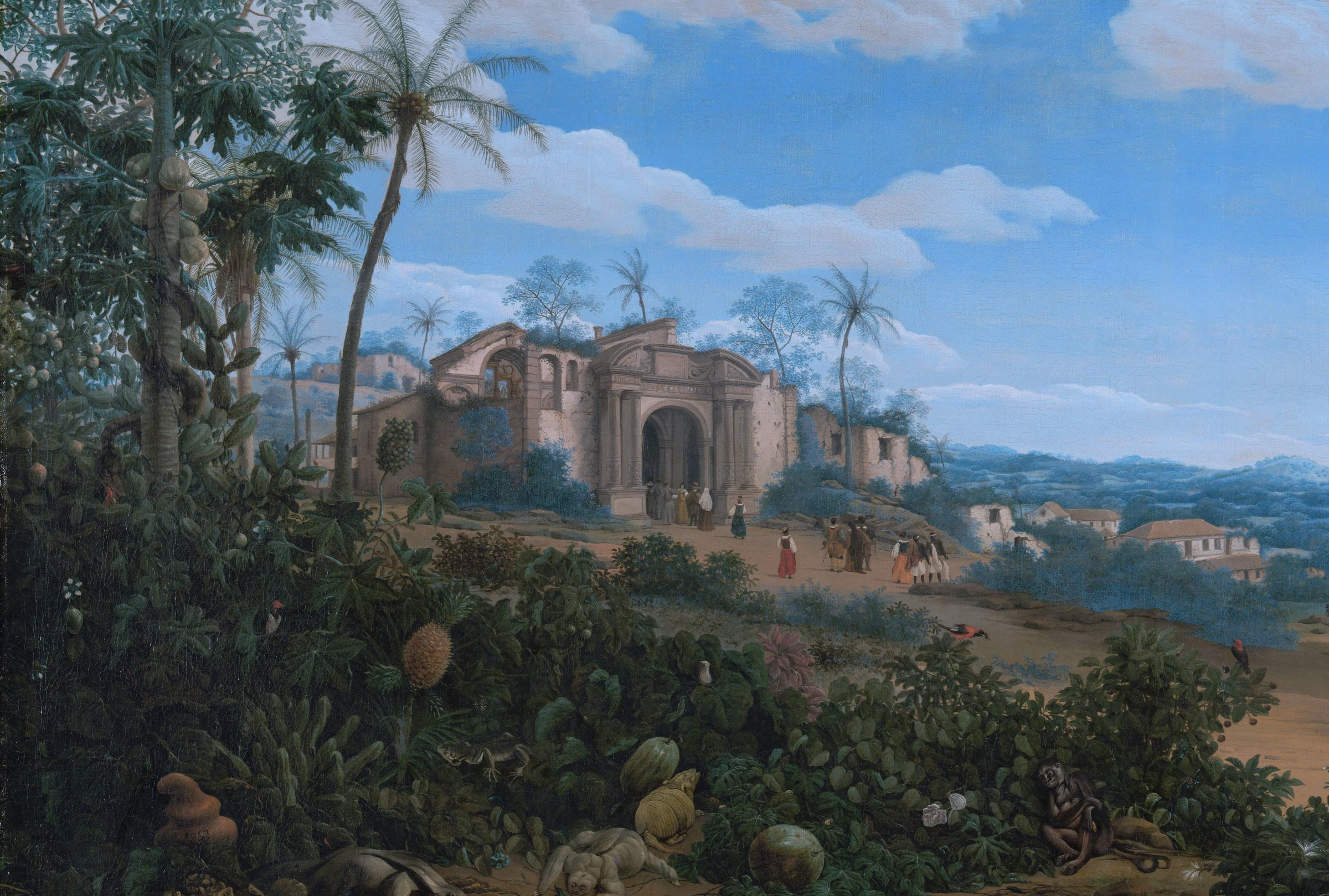 Gezicht op Olinda, Brazilië