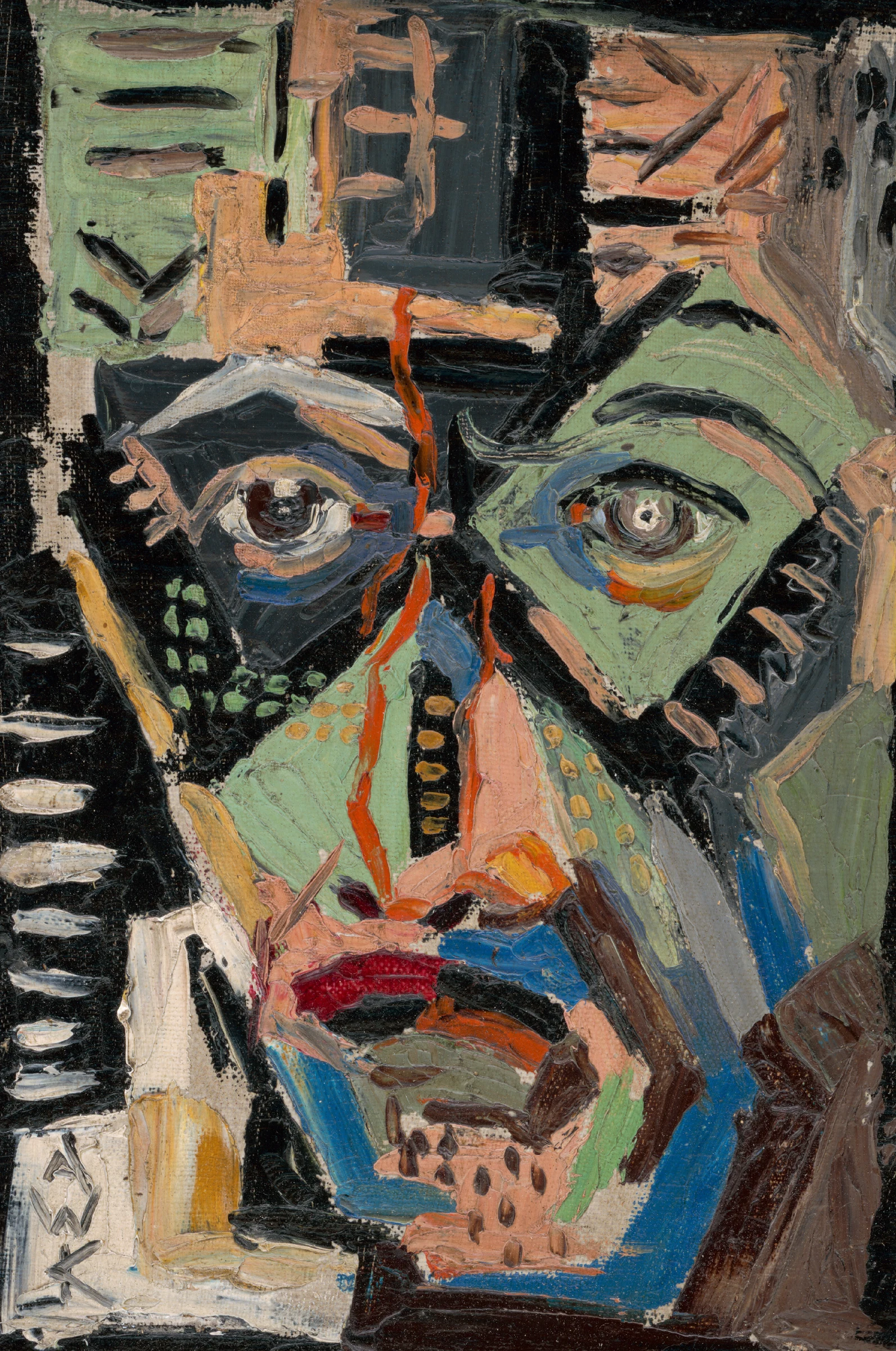 Man's face