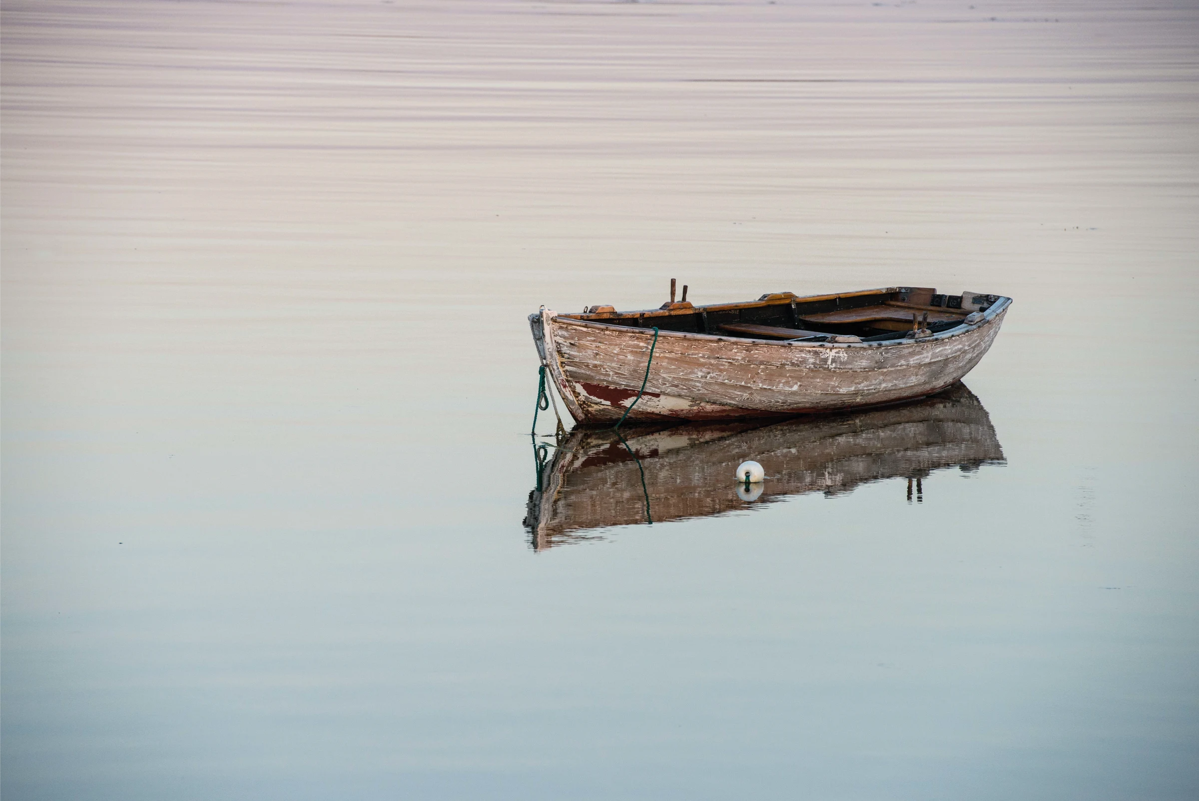 Stille Boot op het Meer