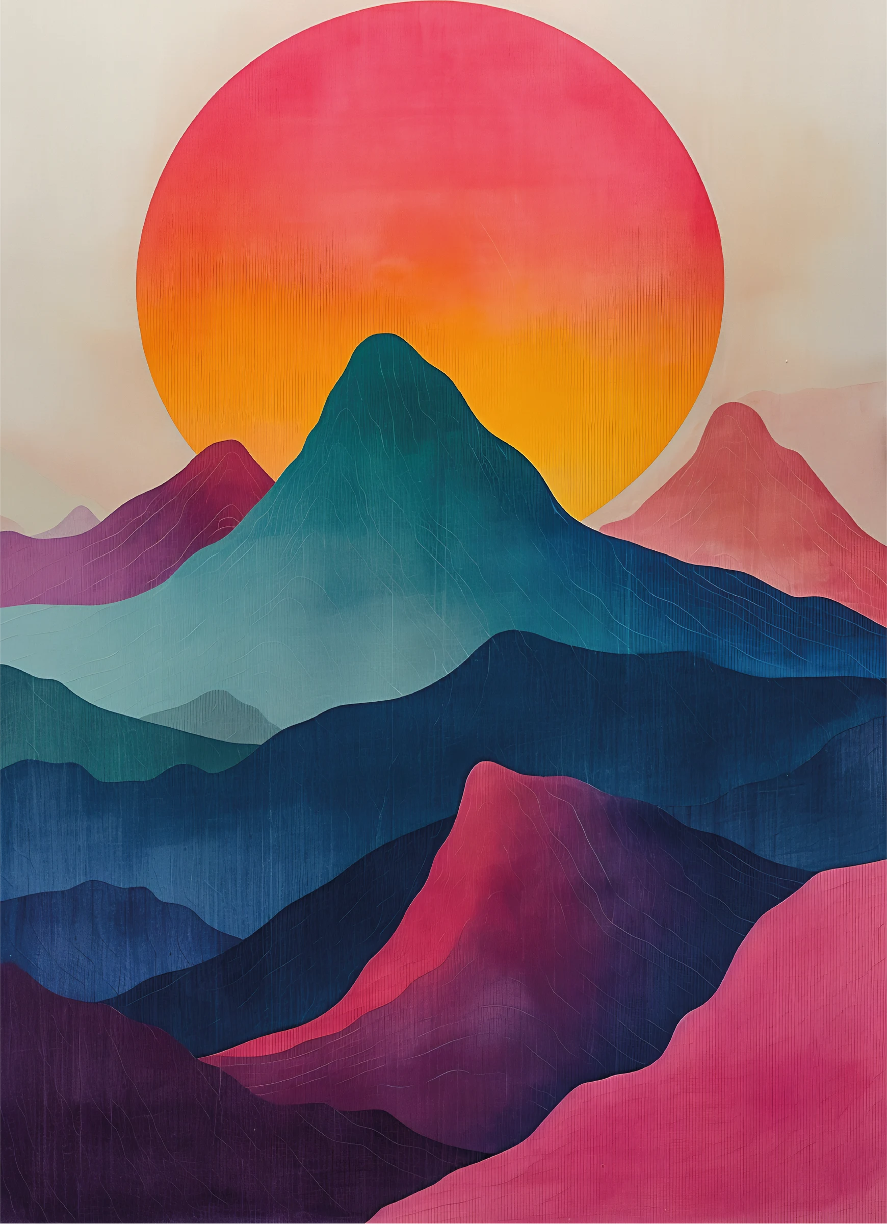 Zonsondergang in Kleur