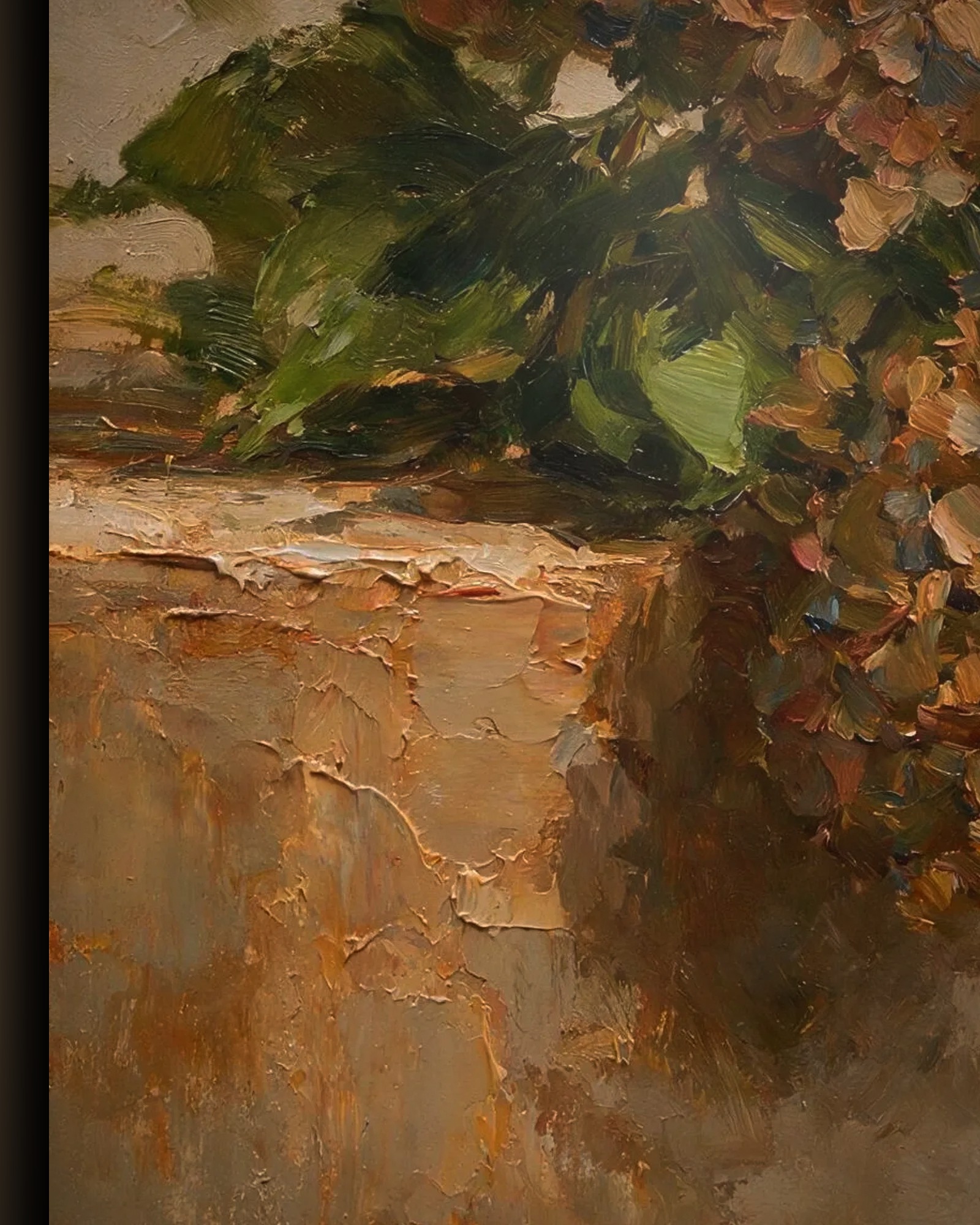 Materiaal en afwerking van Hortensia in het wisselframe